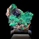Azurite on Malachite - image 4
