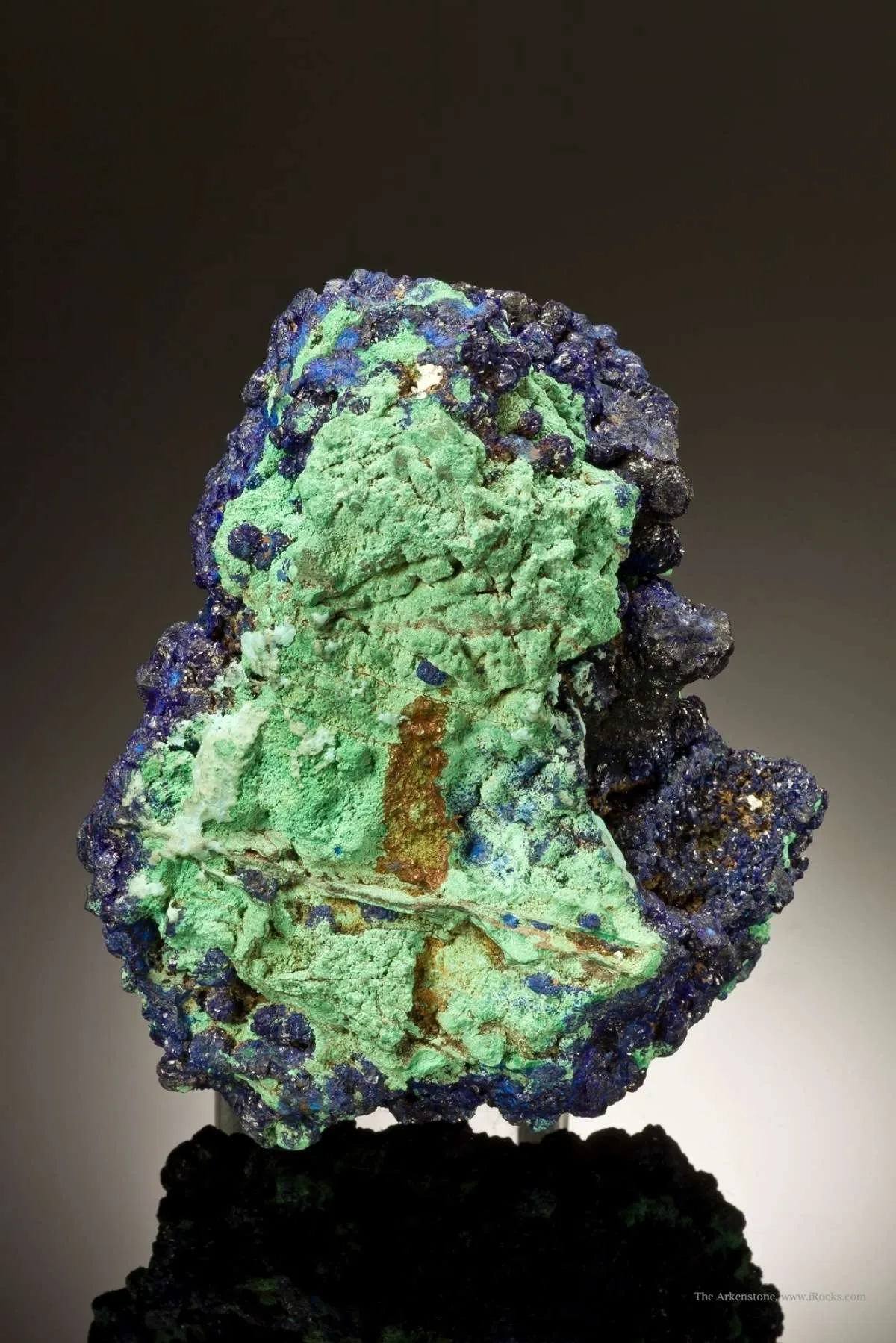 Azurite on Malachite - image 5