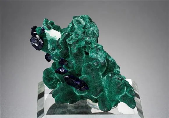 Azurite on Malachite - image 1