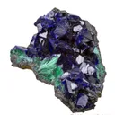 Azurite on Malachite - image 1
