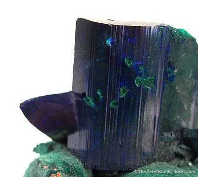 Azurite on Malachite - image 2