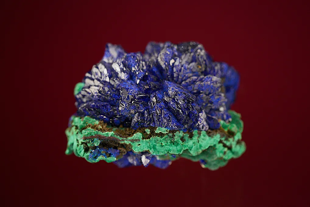 Azurite on Malachite - image 4