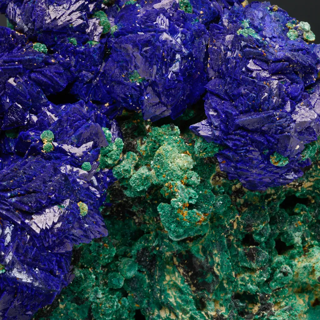 Azurite on Malachite - image 2