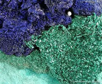 Azurite on Malachite - image 3