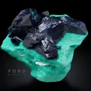 Azurite on Malachite - image 2