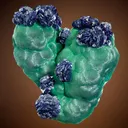 Azurite on Malachite - image 1