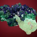 Azurite on Malachite after Azurite - image 4
