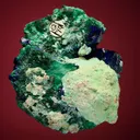 Azurite on Malachite after Azurite - image 6