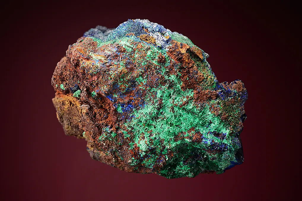 Azurite on Malachite - image 4
