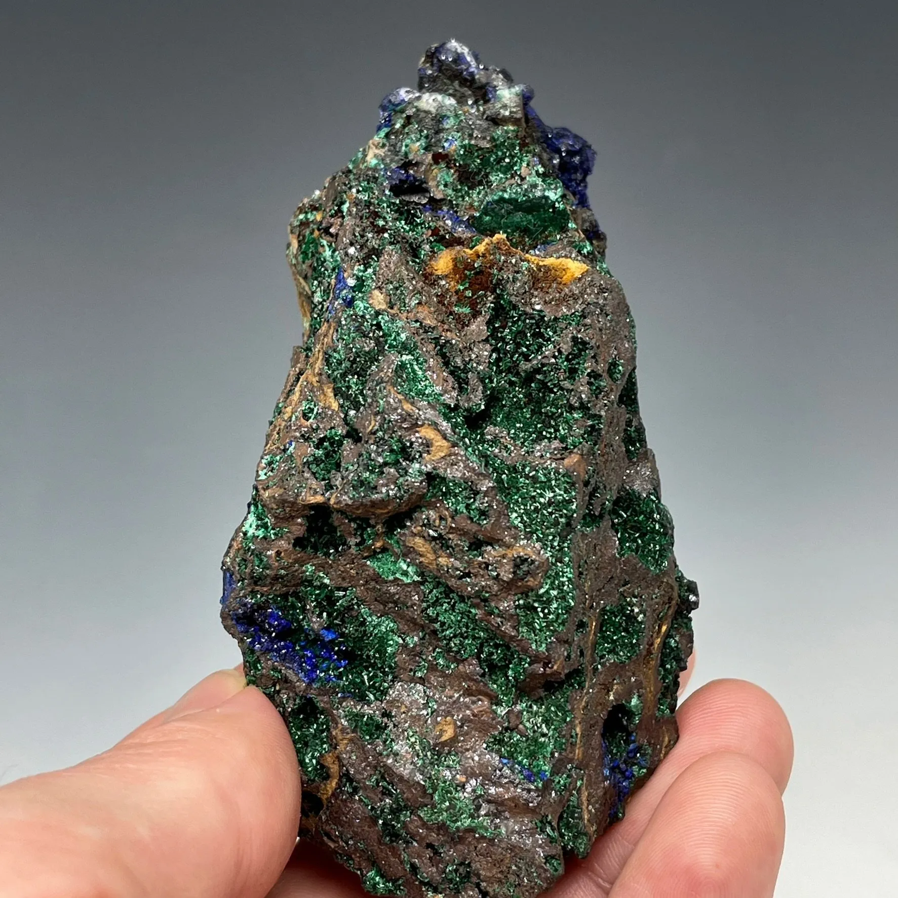 Azurite on Malachite - image 2