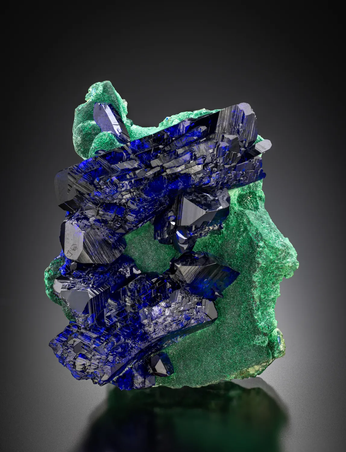 Azurite on Malachite - image 4