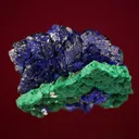 Azurite on Malachite - image 2
