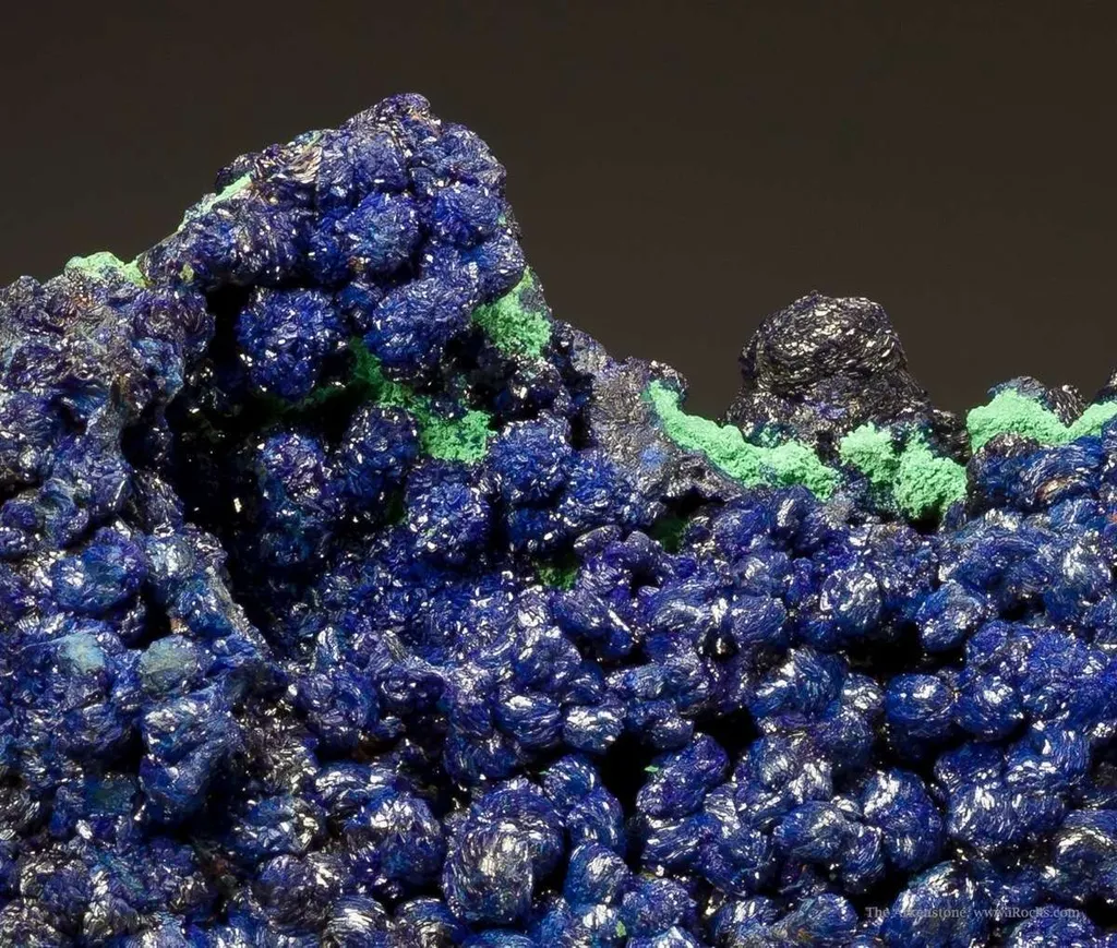 Azurite on Malachite - image 2