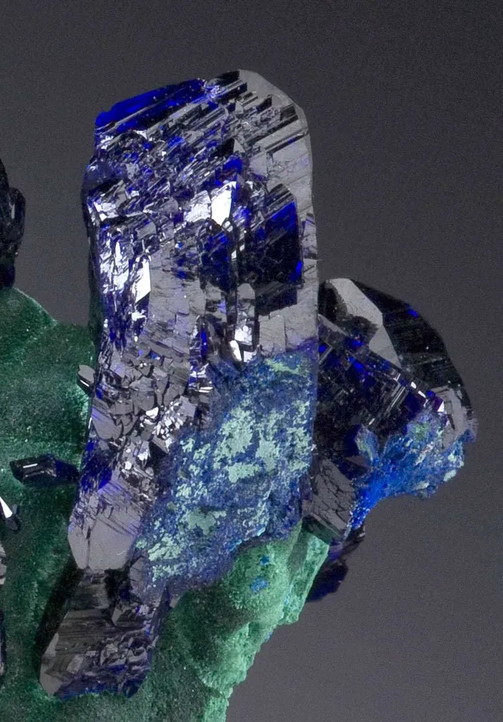Azurite on Malachite - image 2