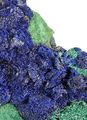 Azurite on Malachite - image 2