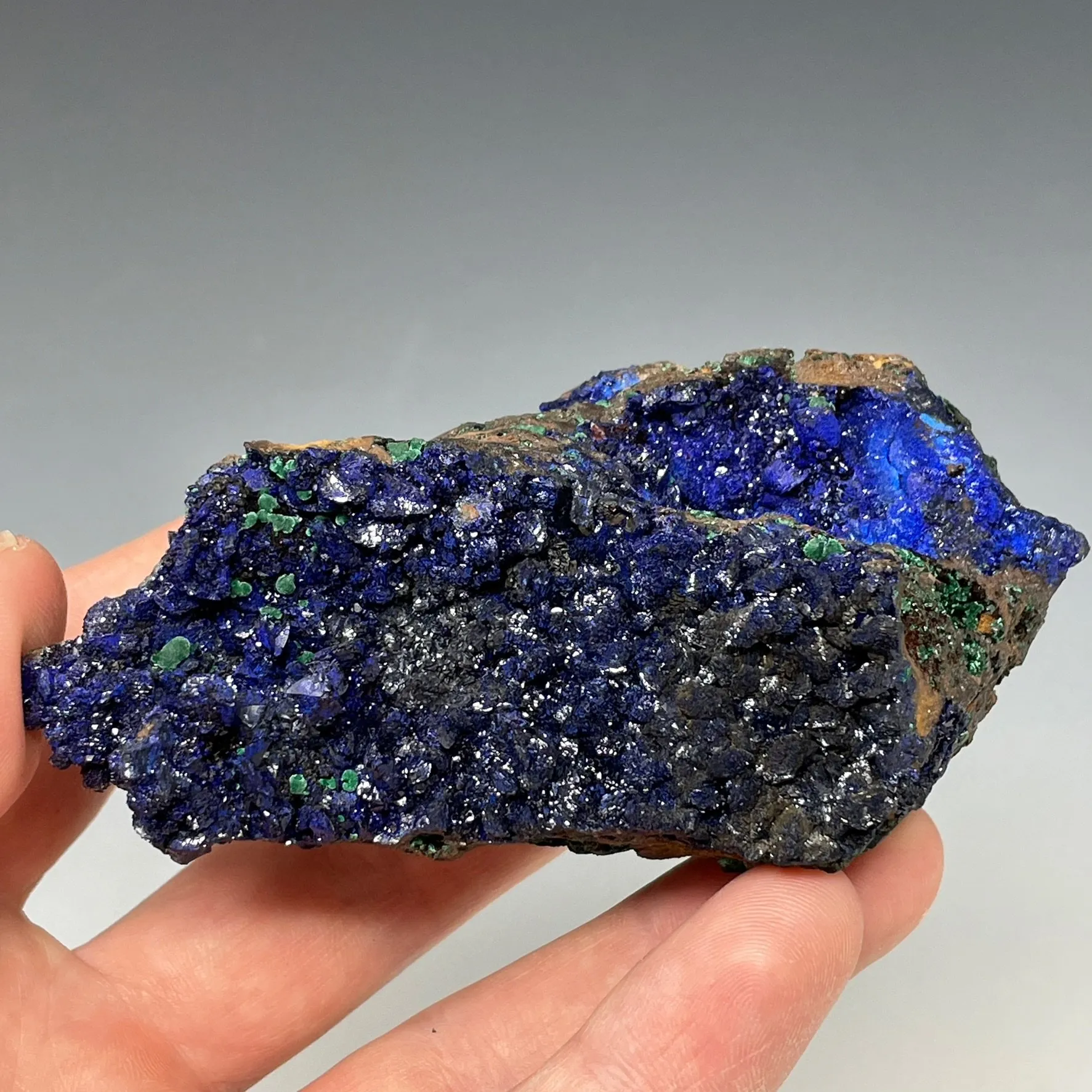 Azurite on Malachite - image 3