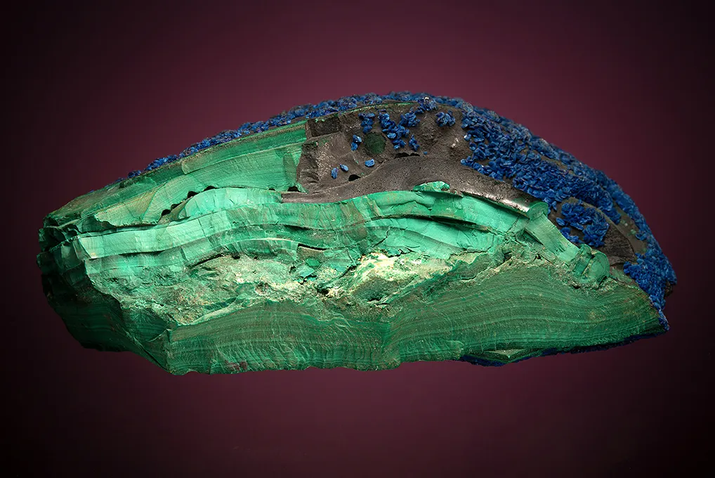 Azurite on Malachite - image 5