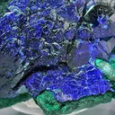 Azurite on Malachite Ps. Azurite - image 3