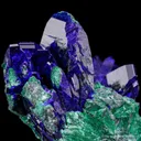 Azurite on Malachite ps. Azurite - image 3