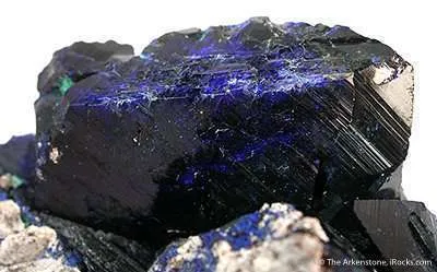 Azurite on Malachite Ps. Azurite - image 2