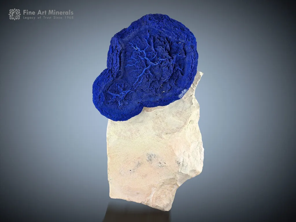 Azurite on Matrix from Australia image