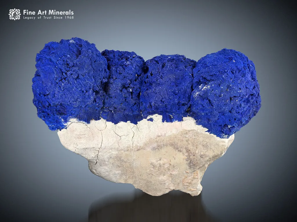 Azurite on Matrix from Australia image