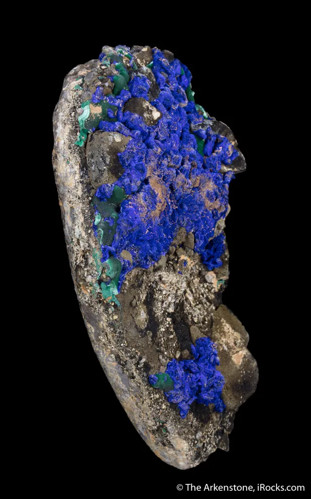 Azurite on Shale - image 7