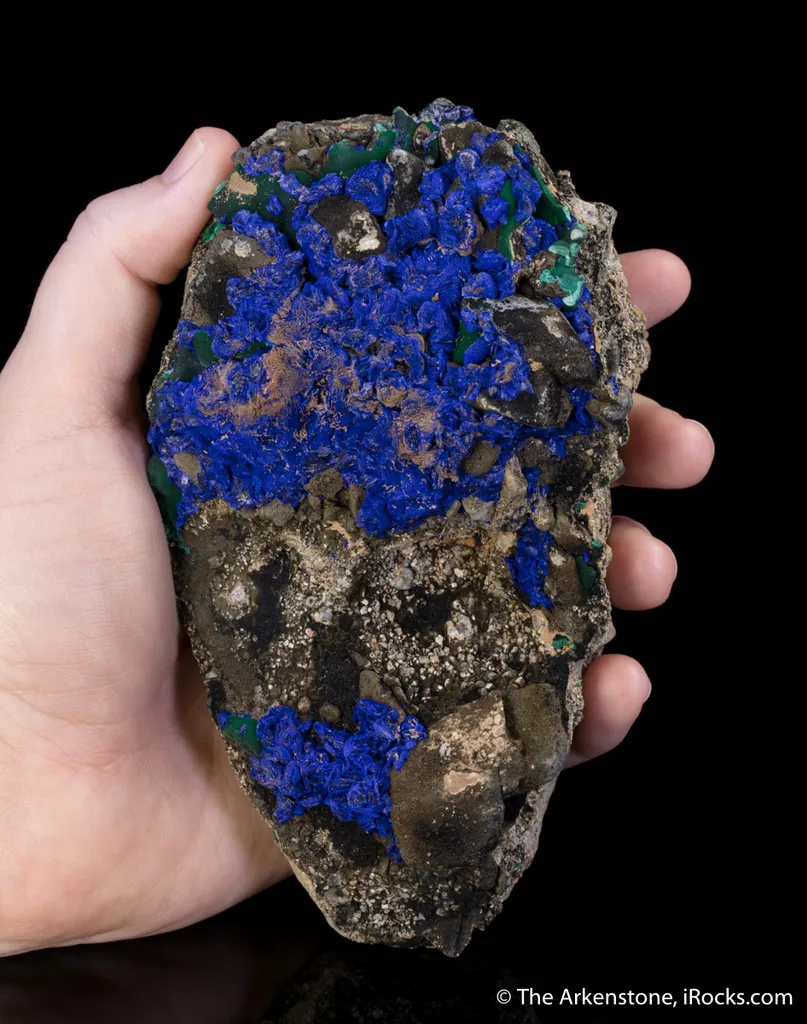 Azurite on Shale - image 10