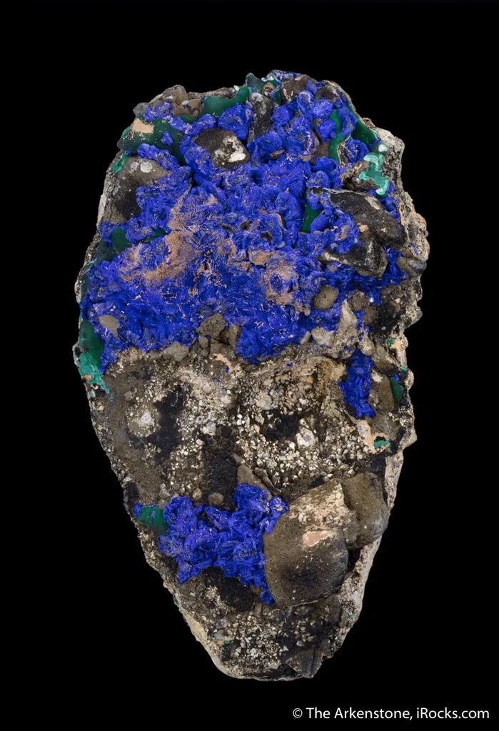 Azurite on Shale - image 5
