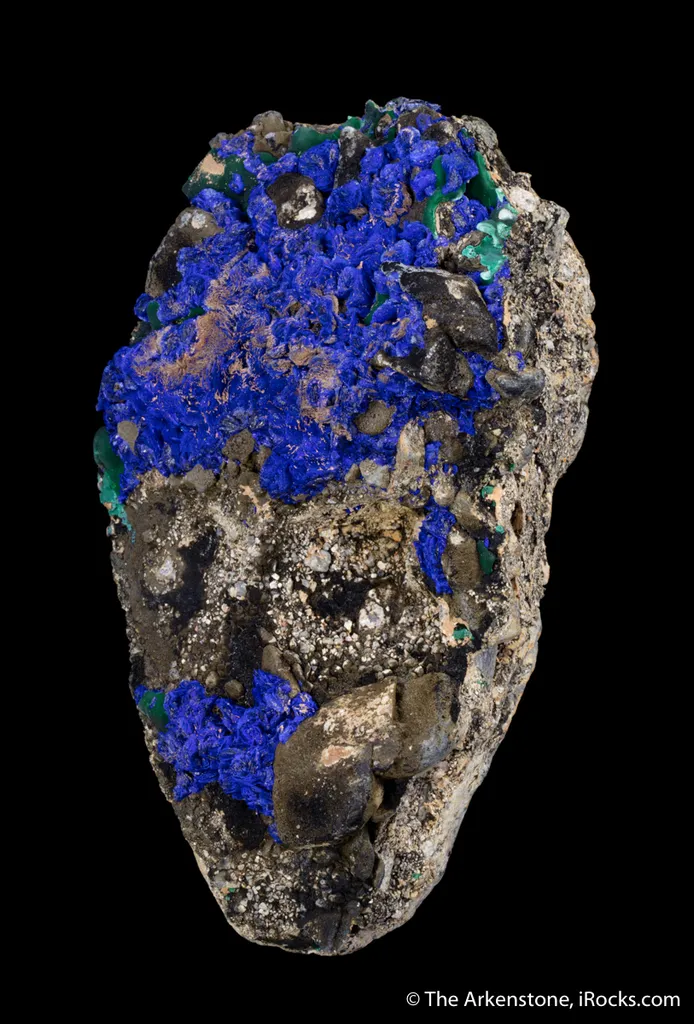 Azurite on Shale - image 8