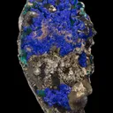Azurite on Shale - image 6