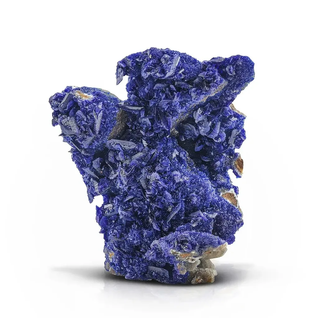 Azurite on Smithsonite image