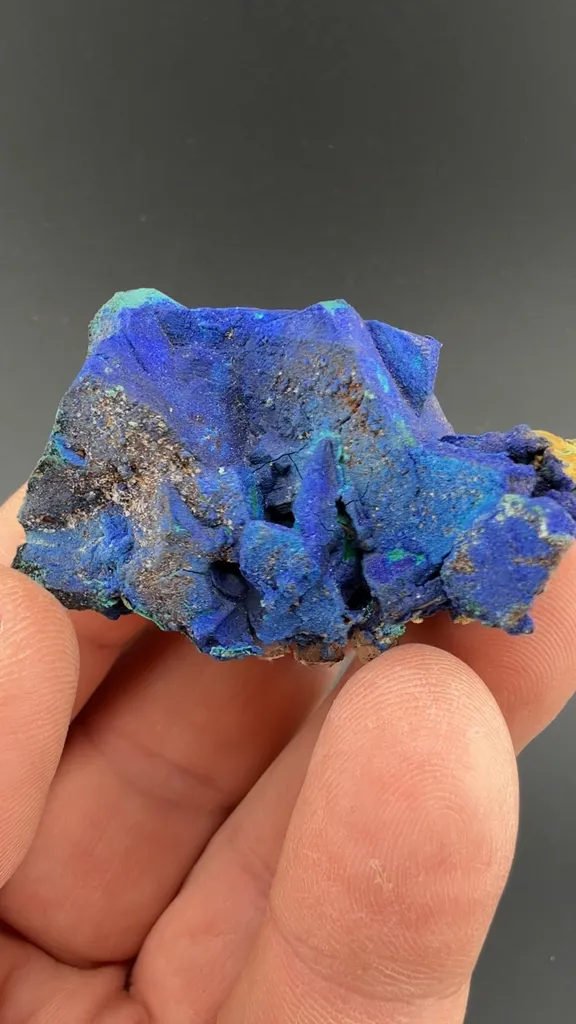 Azurite on Tetrahedrite - image 2