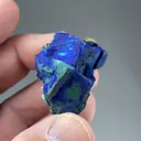 Azurite on Tetrahedrite - image 2
