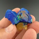 Azurite on Tetrahedrite - image 2
