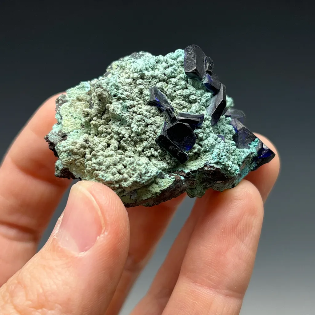 Azurite on Unknown - image 3