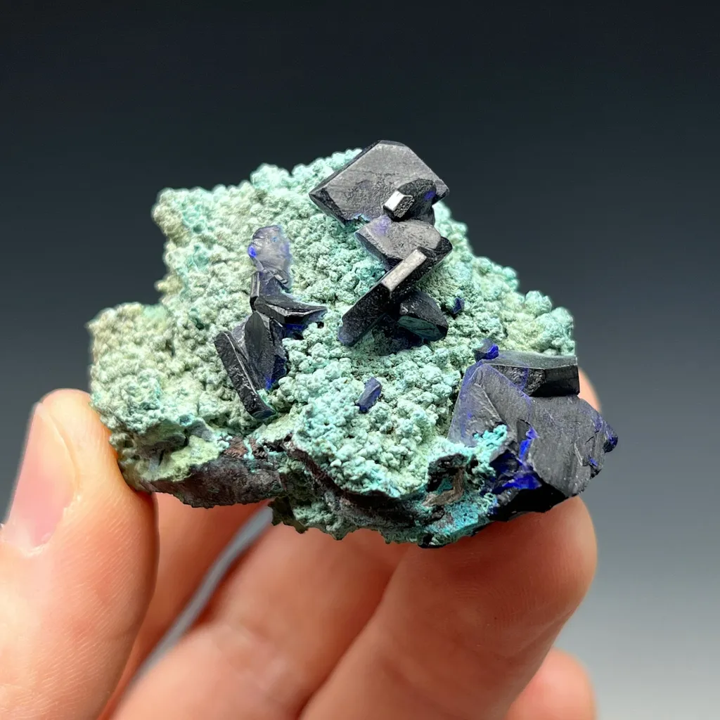 Azurite on Unknown - image 5