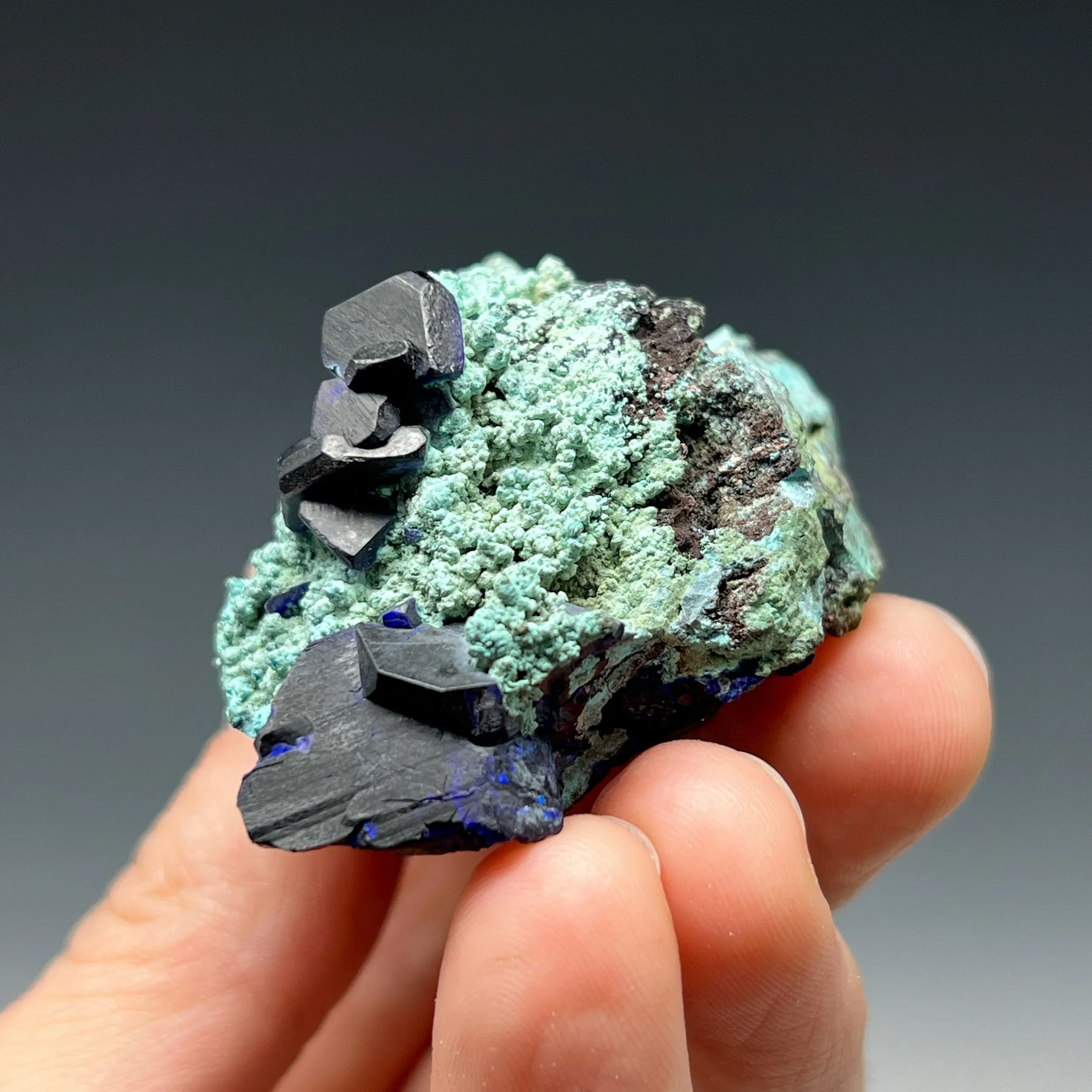 Azurite on Unknown - image 2