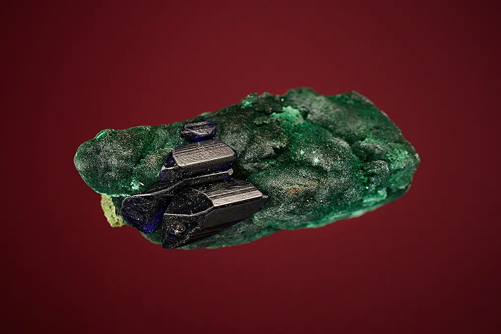 Azurite on/with Malachite after Azurite - image 5