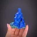 Azurite pocket with Malachite (late 1800s) - image 1