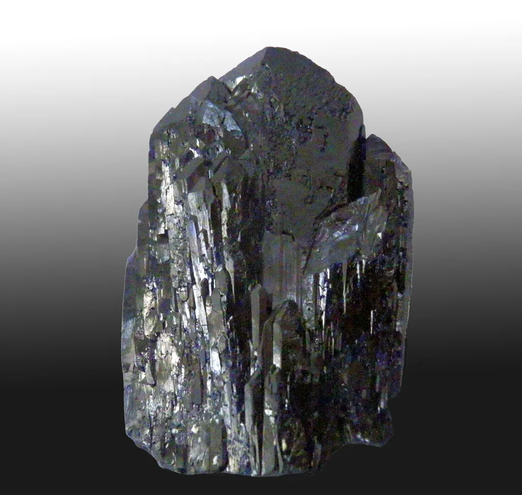 Azurite, puits XI, Touissit: Maroc image