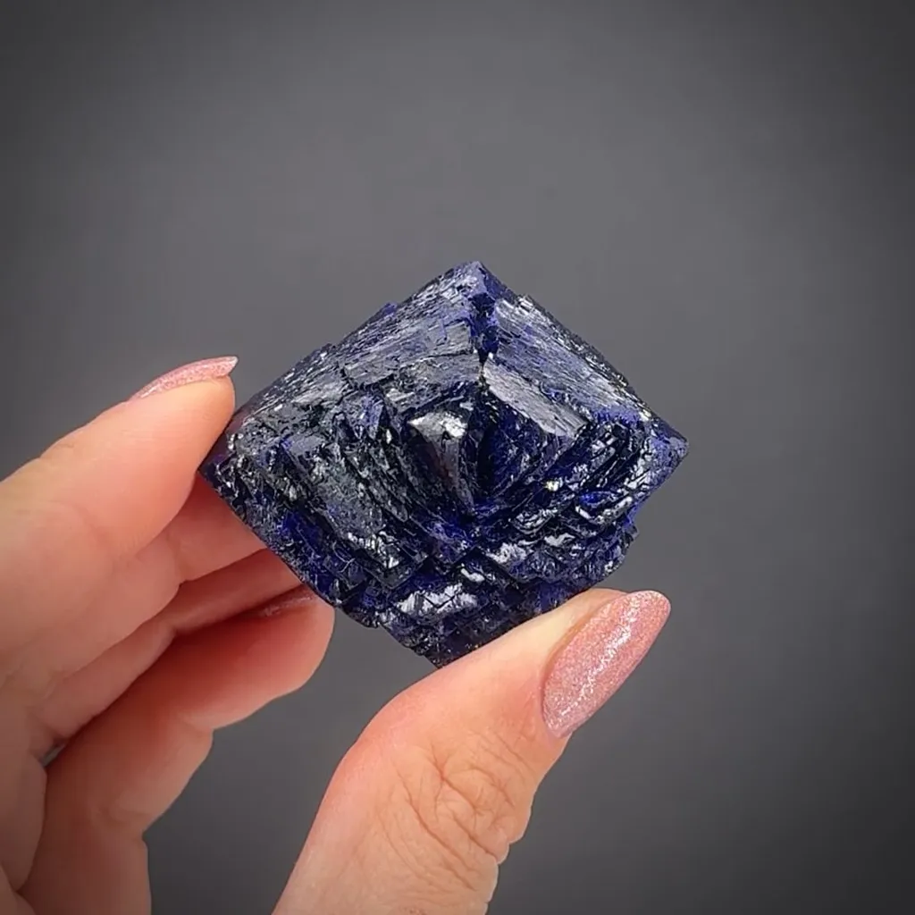 Azurite "rose" image