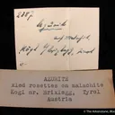 Azurite rosettes on Malachite - image 6