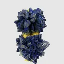 Azurite rosettes with Malachite - image 2