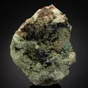 Azurite with Adamite - image 1