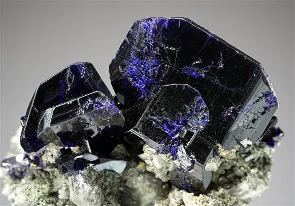Azurite with Anglesite image