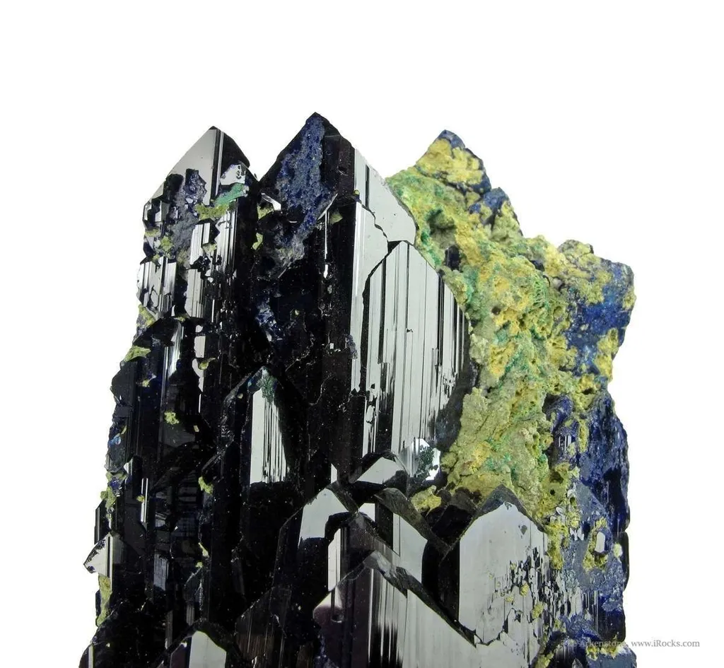 Azurite With Arsentsumebite - image 4