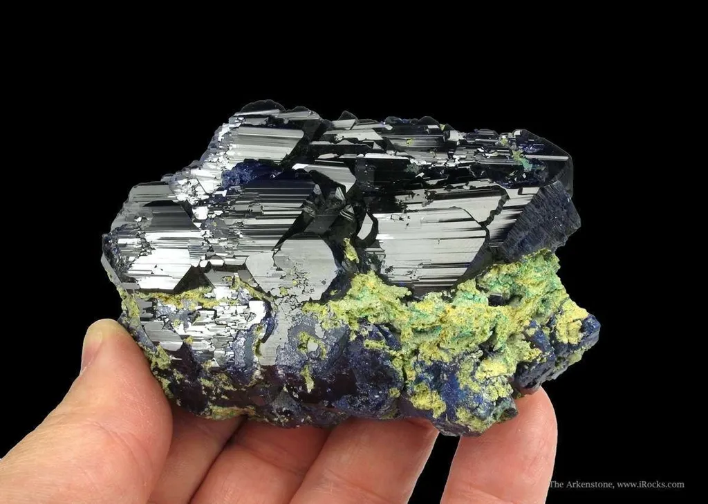 Azurite With Arsentsumebite image