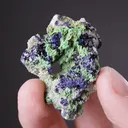 Azurite with Arsentsumebite - image 2