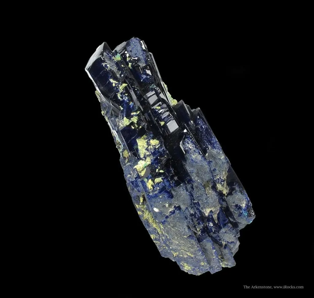 Azurite With Arsentsumebite - image 5